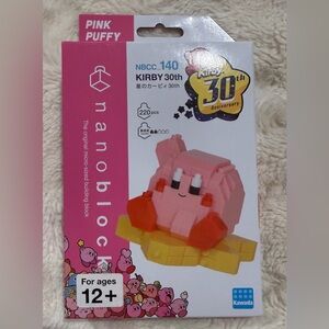 Kirby 30th Anniversary Pink Mini Building Set - Pink & Yellow